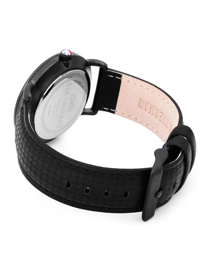 Ben Sherman Watches Men Brighton Dogtooth Watch 8211 BlackBlackBlack