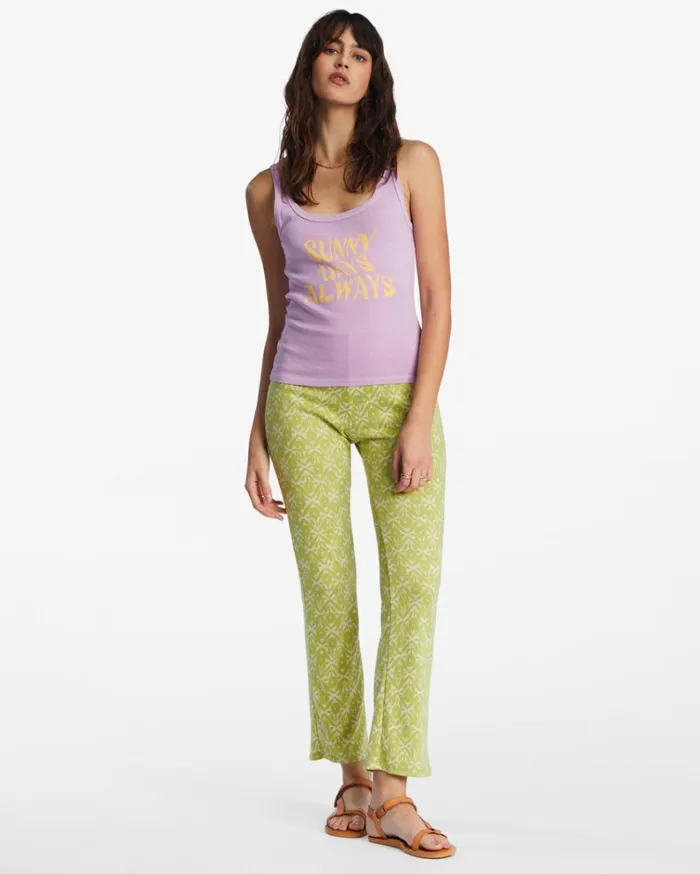 Better Together Ankle Bootcut Knit Pants Moss Meadow Women Billabong Pants