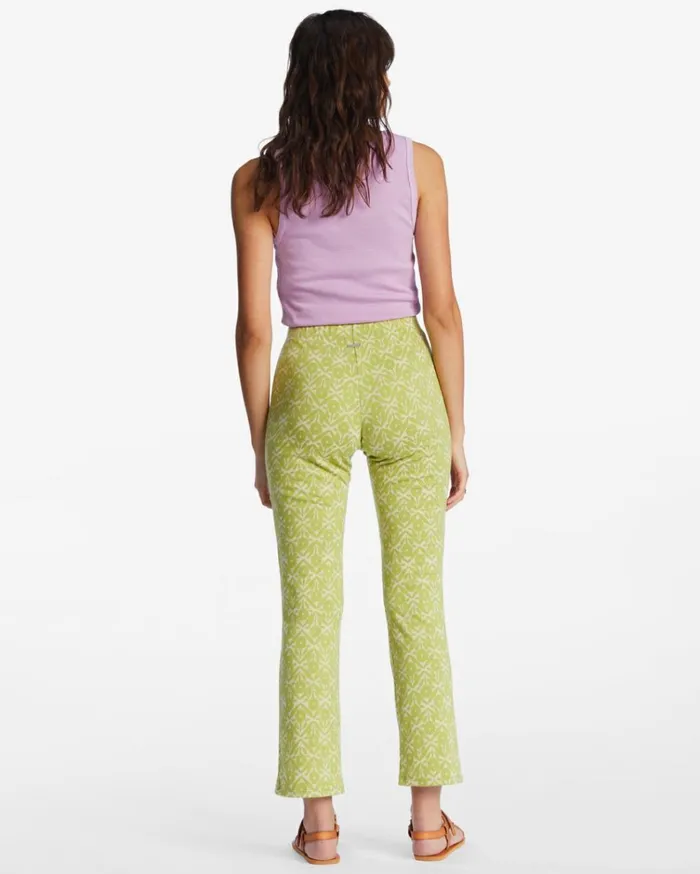 Better Together Ankle Bootcut Knit Pants Moss Meadow Women Billabong Pants