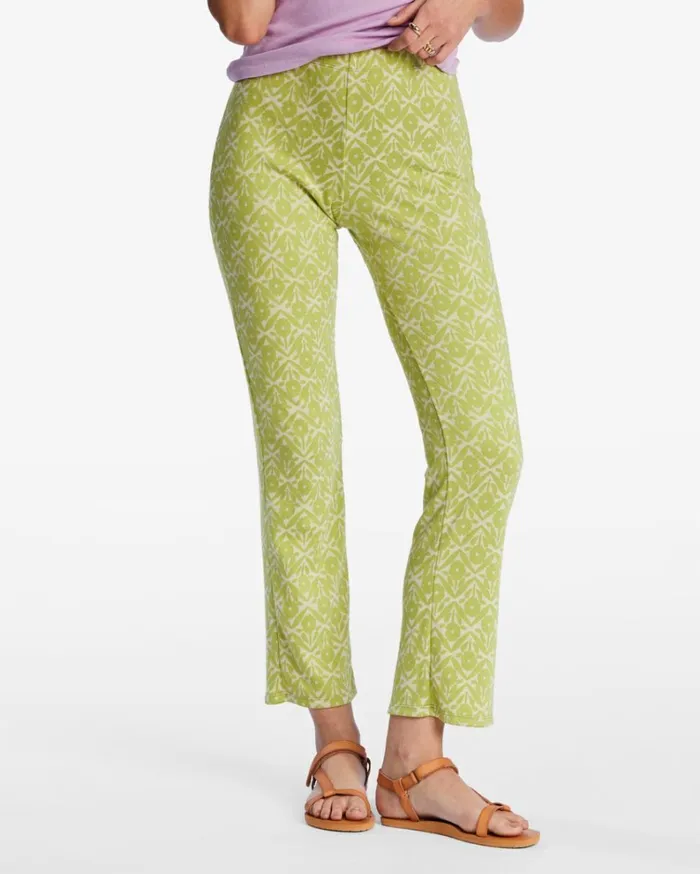 Better Together Ankle Bootcut Knit Pants Moss Meadow Women Billabong Pants