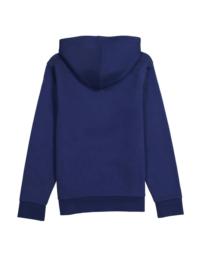 Big Kids039 Powerblend Hoodie Classic Script Logo Athletic Navy Kids Champion Hoodies and Sweatshirts