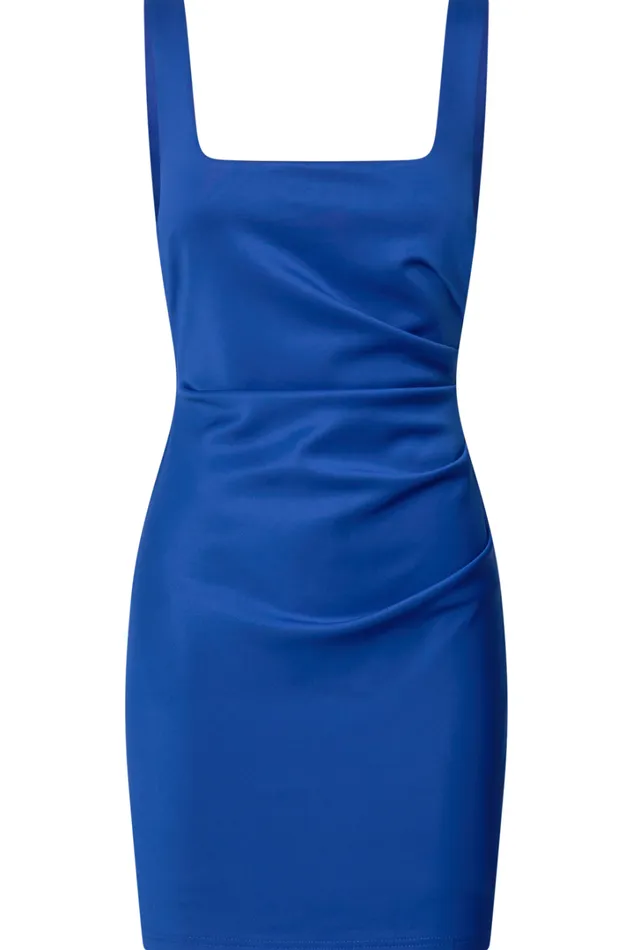 Big Love Mini Dress 8211 Square Neck Bodycon Dress In Cobalt Women Showpo Dresses