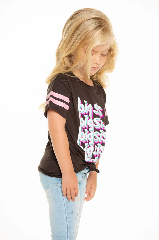 Big Sis Tee Girls Tops Chaser Brand