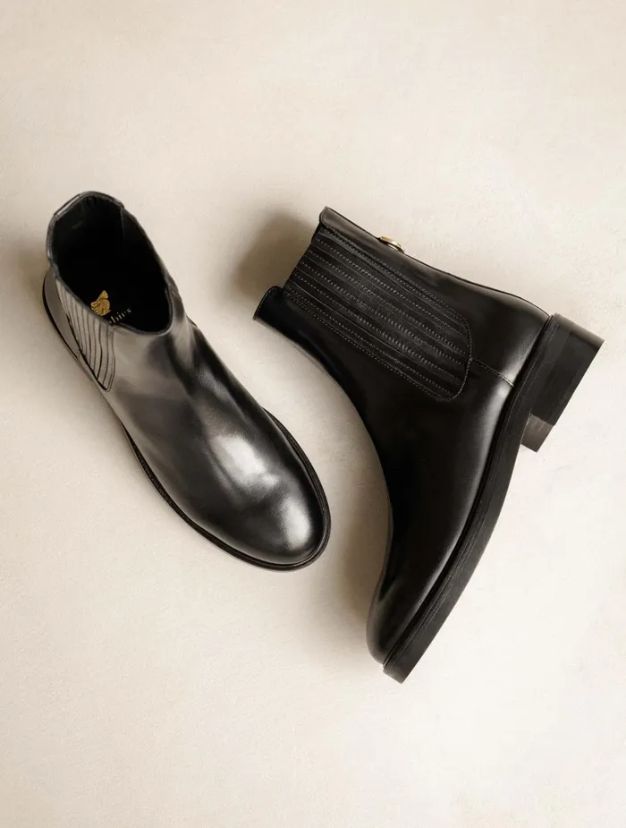 Bobbies Ankle Boots Joyce Deep Black 8211 Women