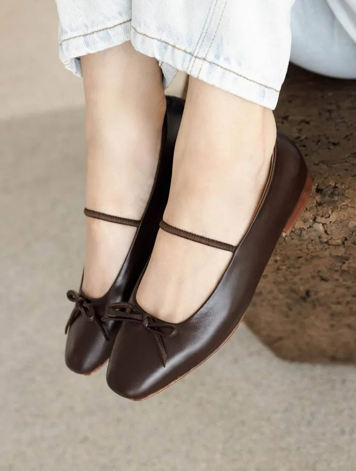 Bobbies Ballet Flats Kaa Ristretto 8211 Women