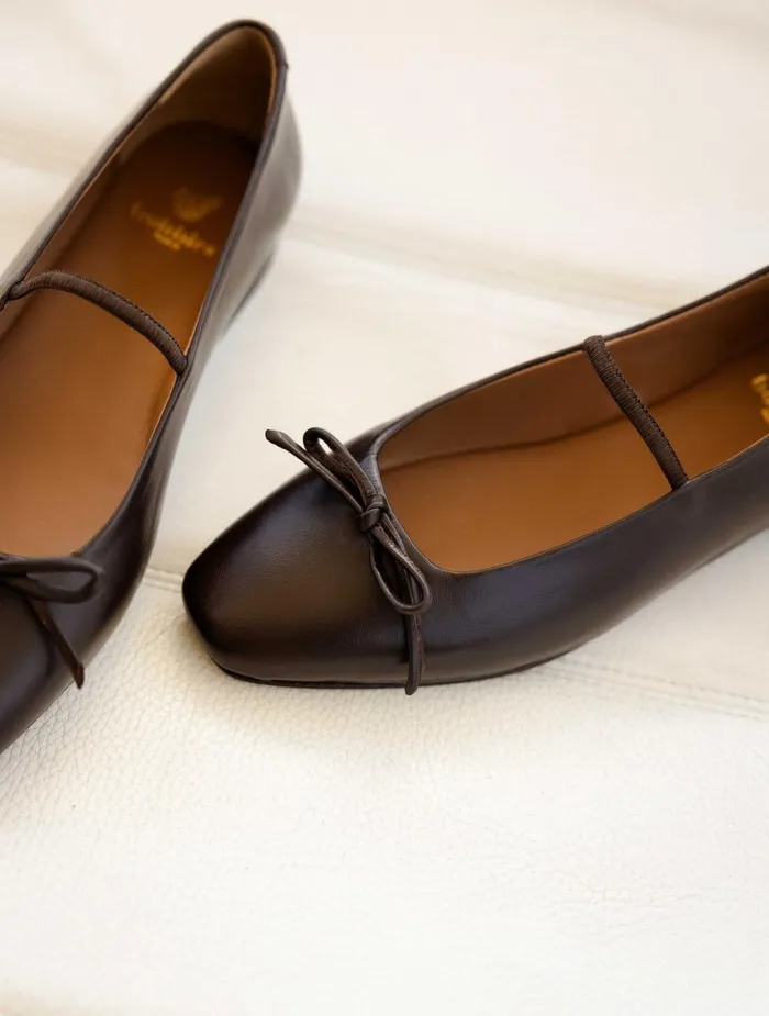 Bobbies Ballet Flats Kaa Ristretto 8211 Women