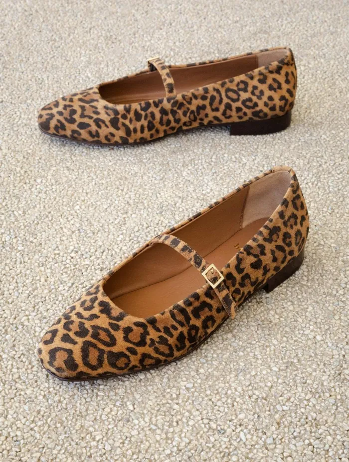 Bobbies Ballet Flats Mikie Wild Leo 8211 Women