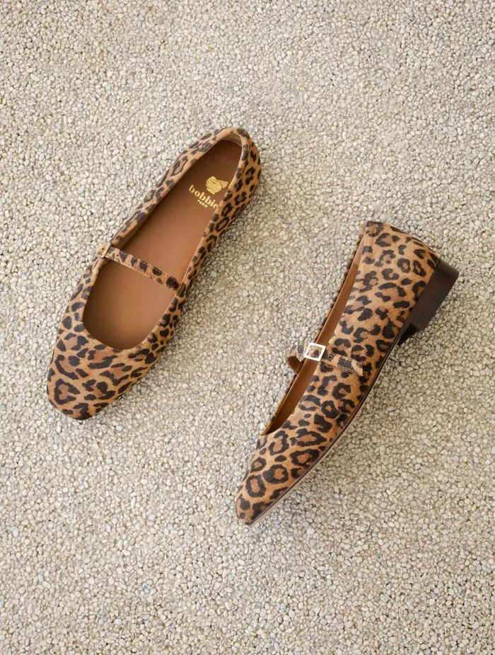 Bobbies Ballet Flats Mikie Wild Leo 8211 Women