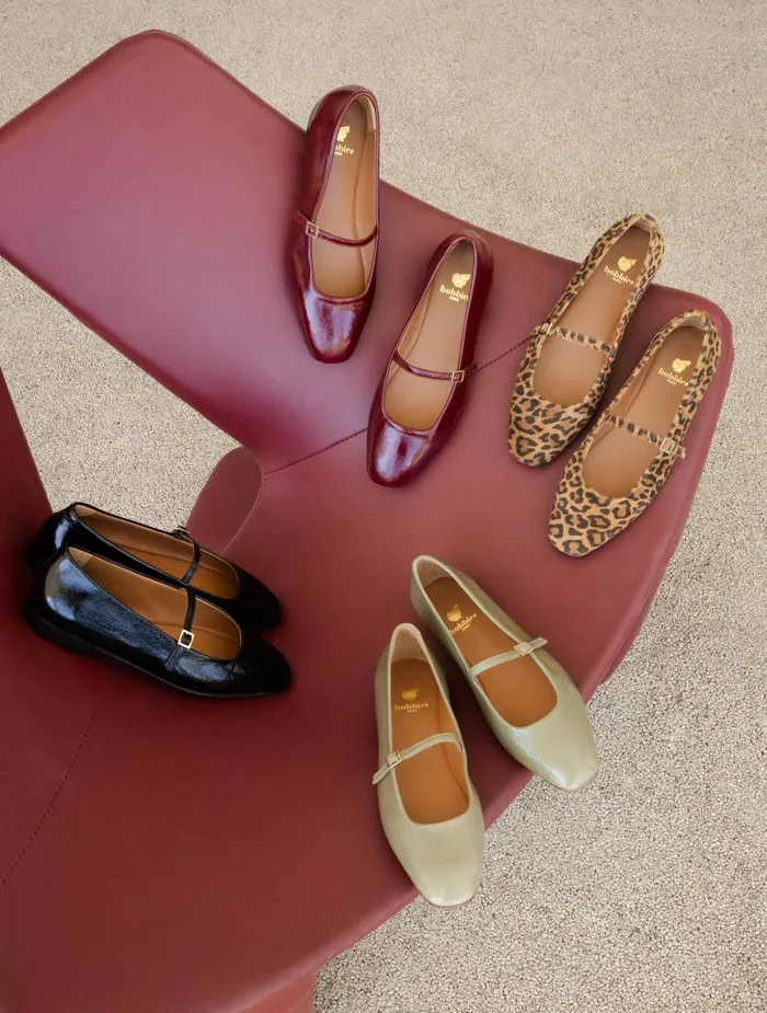 Bobbies Ballet Flats Mikie Wild Leo 8211 Women