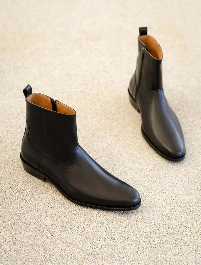 Bobbies Boots Jared Intense Black 8211 Men