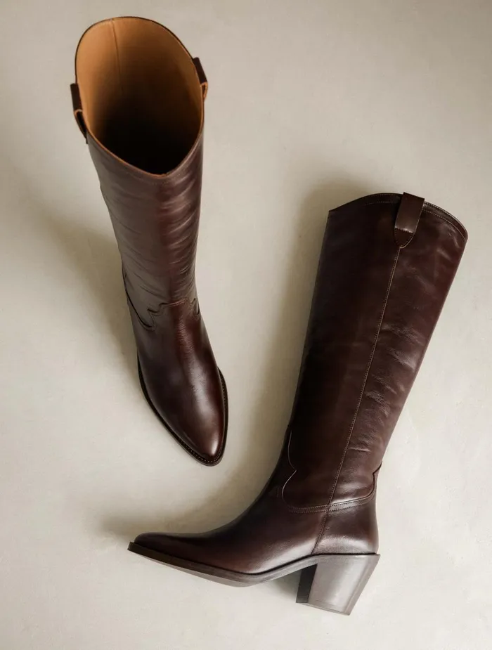 Bobbies Knee High Boots Dolores Irish Coffee 8211 Women