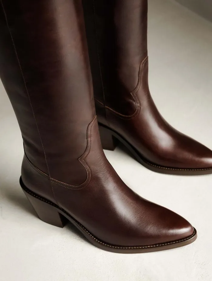 Bobbies Knee High Boots Dolores Irish Coffee 8211 Women
