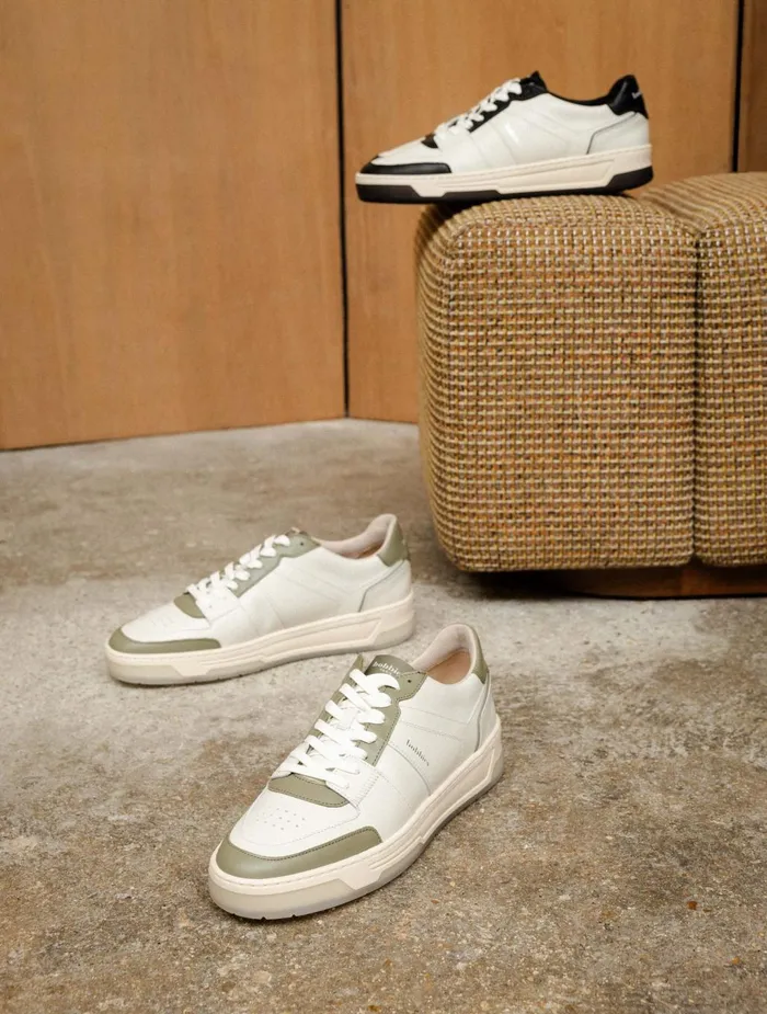 Bobbies Sneakers Cyrus Off White and Deep Black 8211 Men