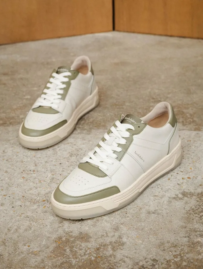 Bobbies Sneakers Cyrus Off White and Rosemary 8211 Men