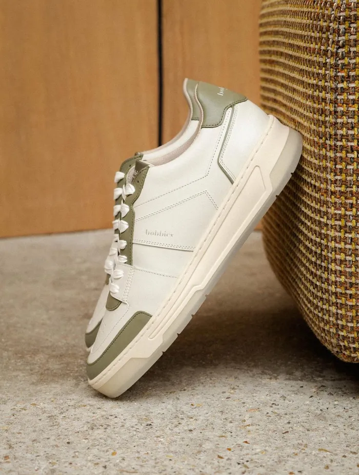 Bobbies Sneakers Cyrus Off White and Rosemary 8211 Men