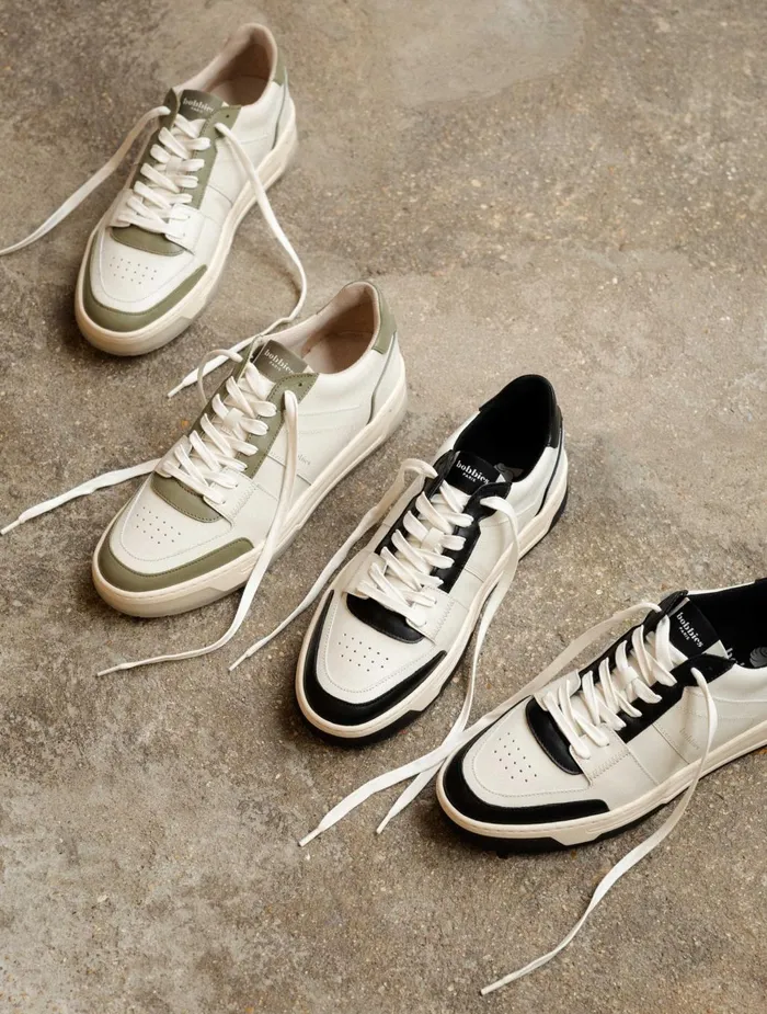 Bobbies Sneakers Cyrus Off White and Rosemary 8211 Men