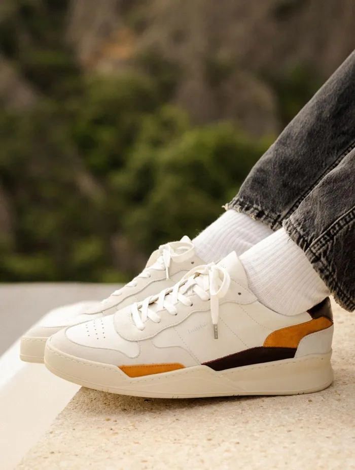 Bobbies Sneakers Malibu Off White Amarena Saffron 8211 Men