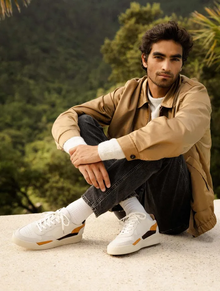 Bobbies Sneakers Malibu Off White Amarena Saffron 8211 Men