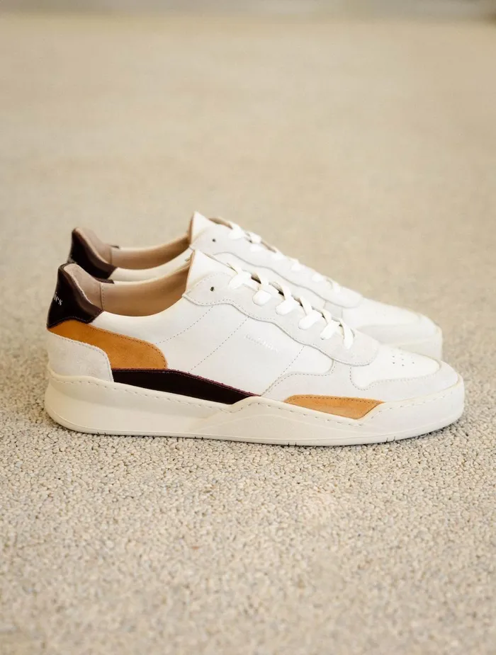 Bobbies Sneakers Malibu Off White Amarena Saffron 8211 Men