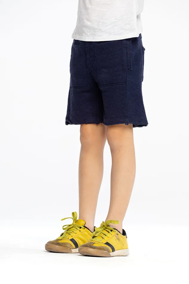 Bottoms Chaser Brand Boys Linen French Terry Soft Utility Shorts
