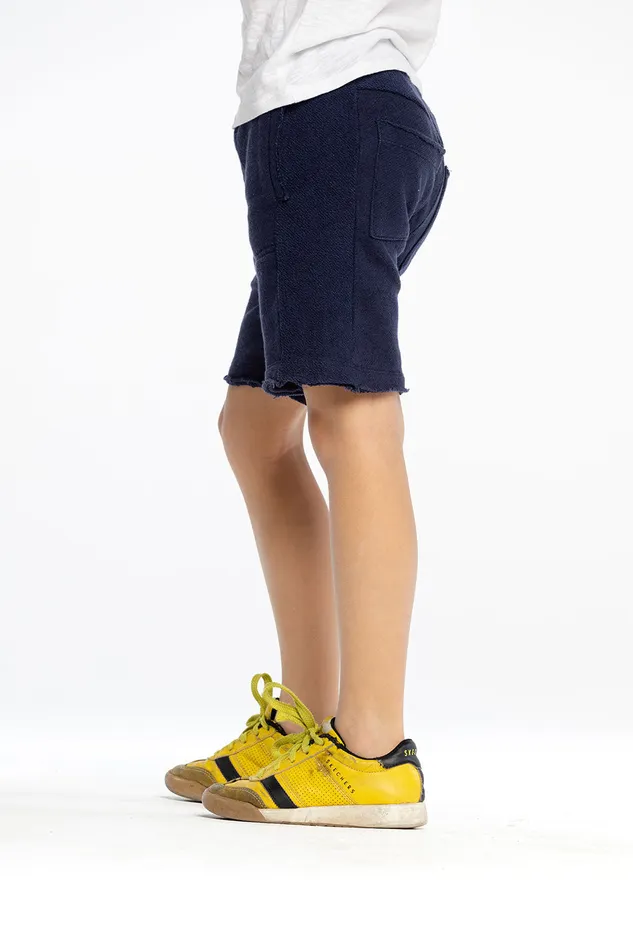 Bottoms Chaser Brand Boys Linen French Terry Soft Utility Shorts