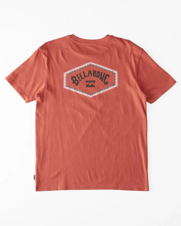 Boy039s 27 Exit Arch Short Sleeve TShirt Coral Kids Billabong Toddlers and Boys 27 Yrs