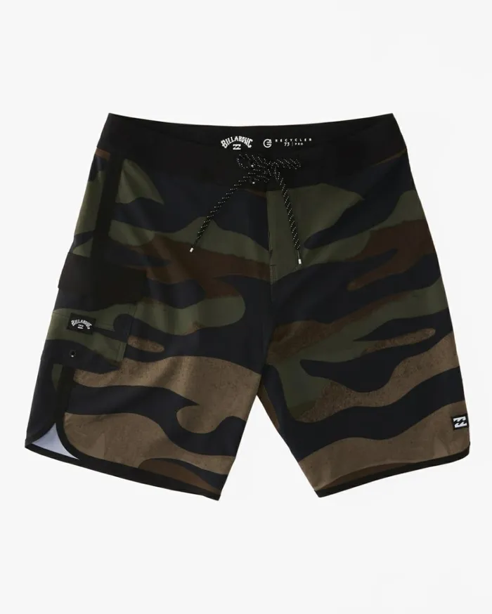 Boy039s 73 Pro Performance 16034 Boardshorts Camo MenKids Billabong Side Pockets