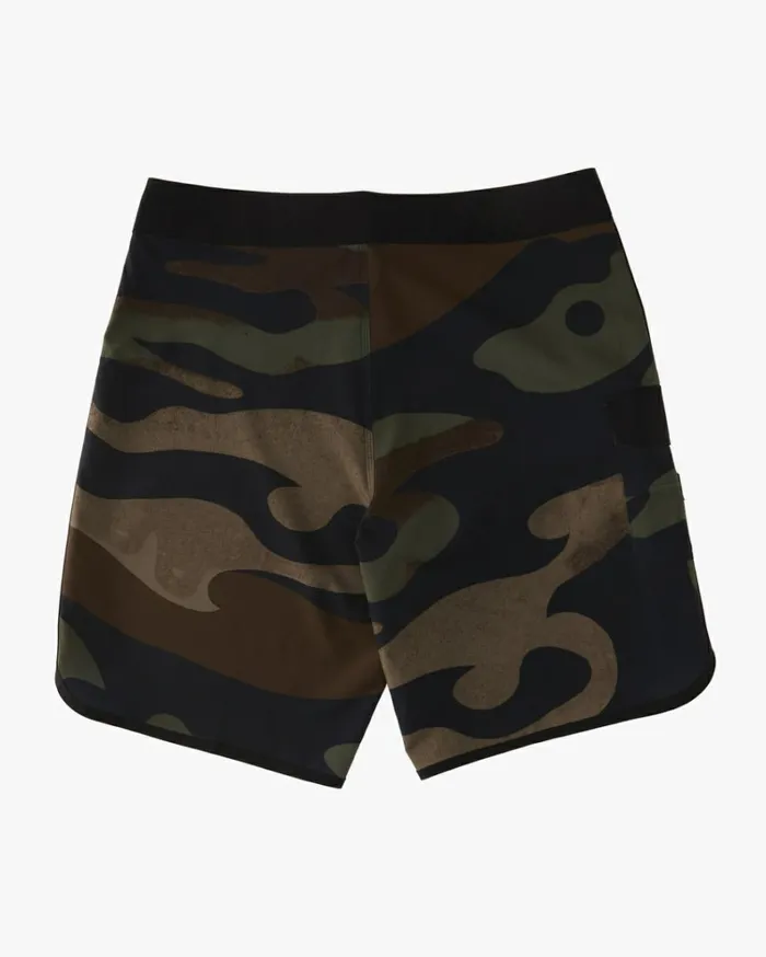 Boy039s 73 Pro Performance 16034 Boardshorts Camo MenKids Billabong Side Pockets