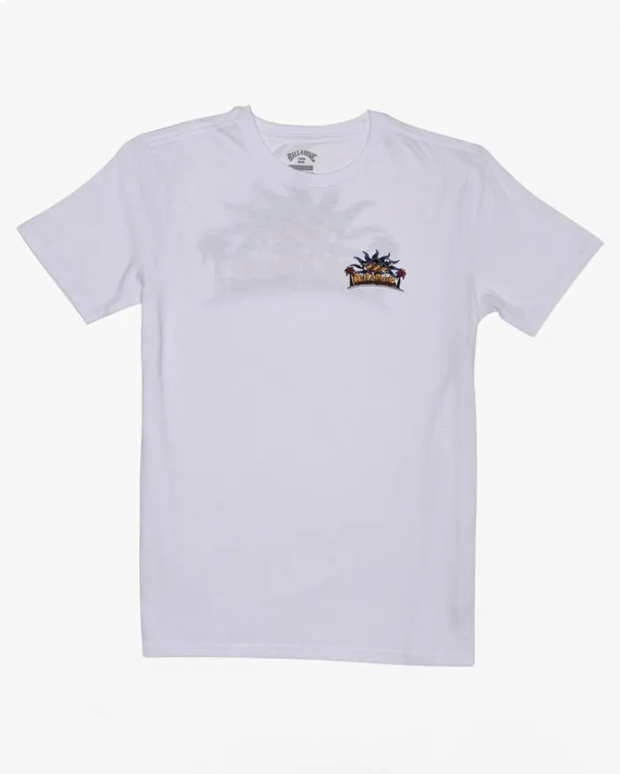 Boy039s Lounge TShirt White MenKids Billabong TShirts