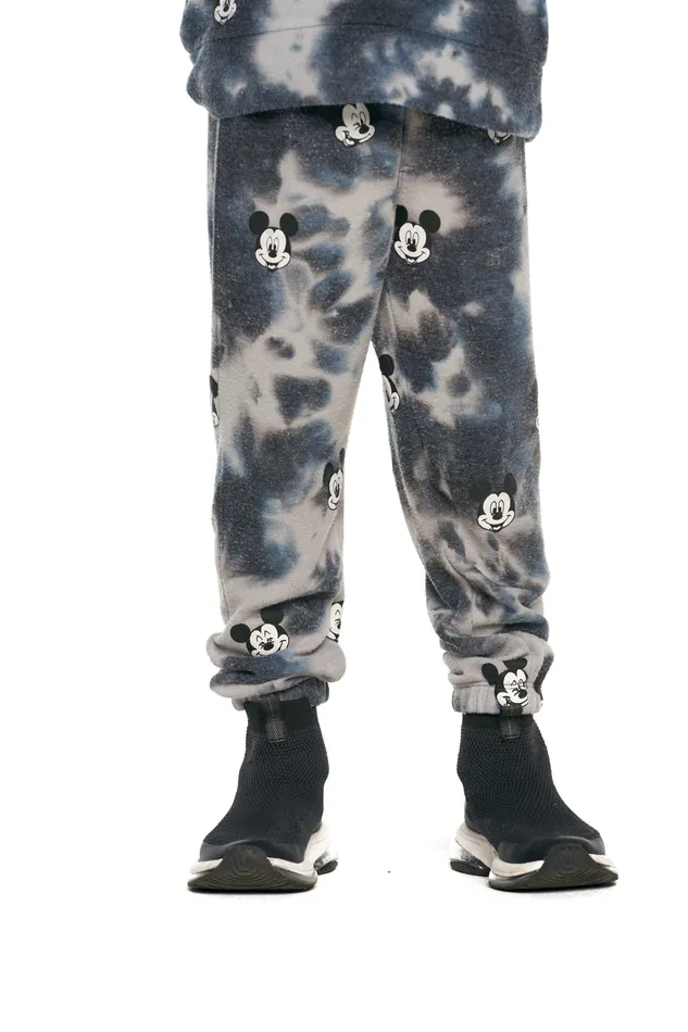 Boys Chaser Brand Disney Mickey MouseTie Dye Mickey Toss Pant Bottoms
