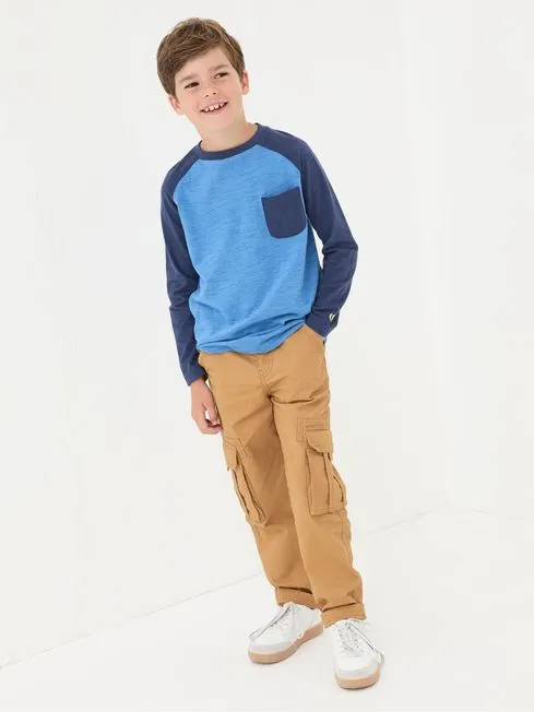 Boys Fatface TShirts and Polos Black Stripe TShirts 3 Pack