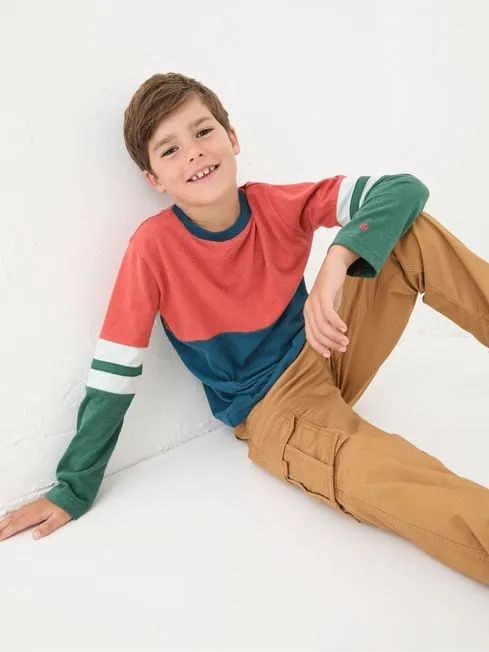 Boys Fatface TShirts and Polos Black Stripe TShirts 3 Pack