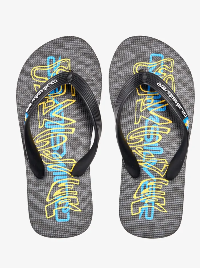 Boys Quiksilver Sandals Boy039s 816 Molokai FlipFlops Black 5 Boys Quiksilver Sandals Boy039s 816 Molokai FlipFlops Black 5