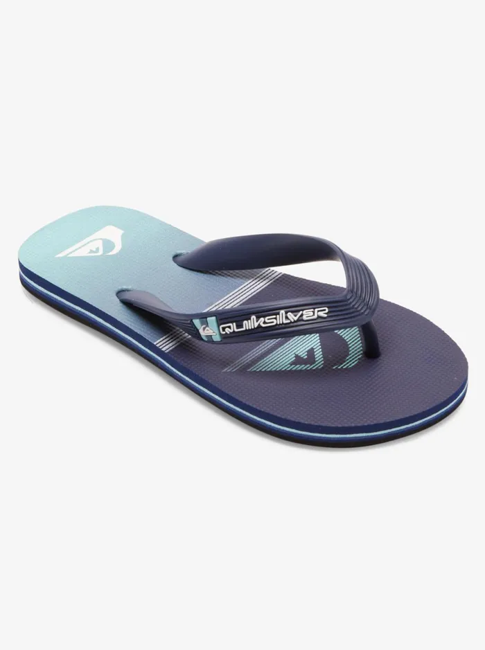 Boys Quiksilver Sandals Boy039s 816 Molokai FlipFlops Bluebluewhite