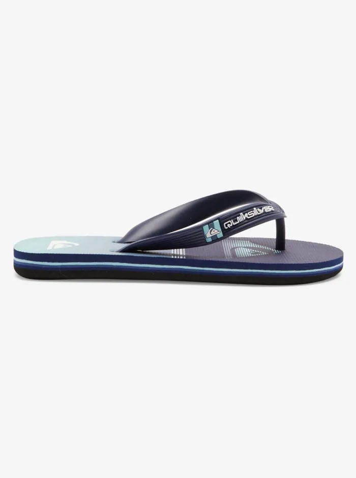 Boys Quiksilver Sandals Boy039s 816 Molokai FlipFlops Bluebluewhite