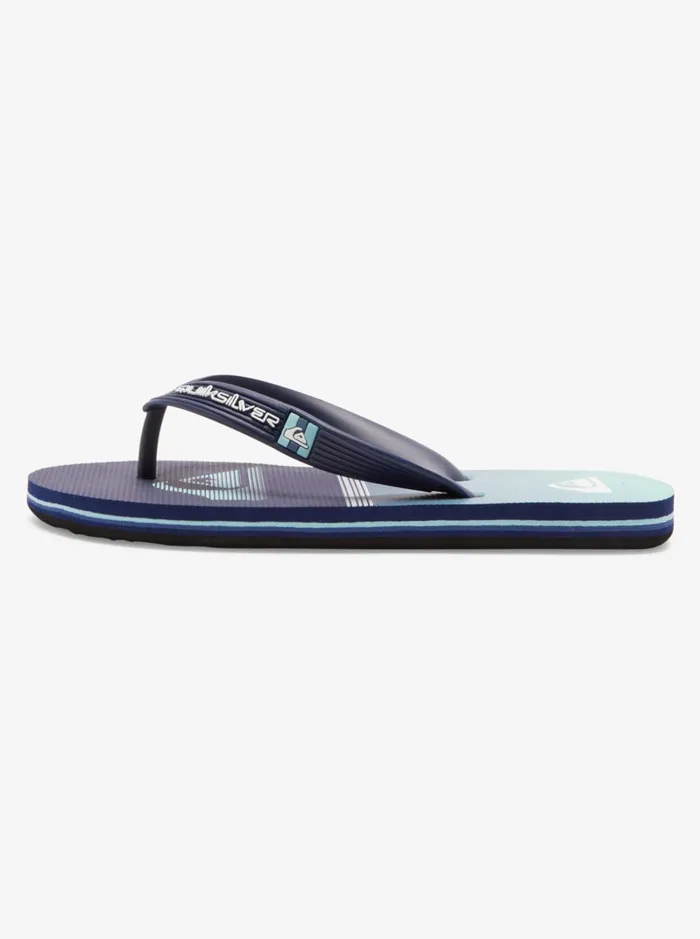 Boys Quiksilver Sandals Boy039s 816 Molokai FlipFlops Bluebluewhite
