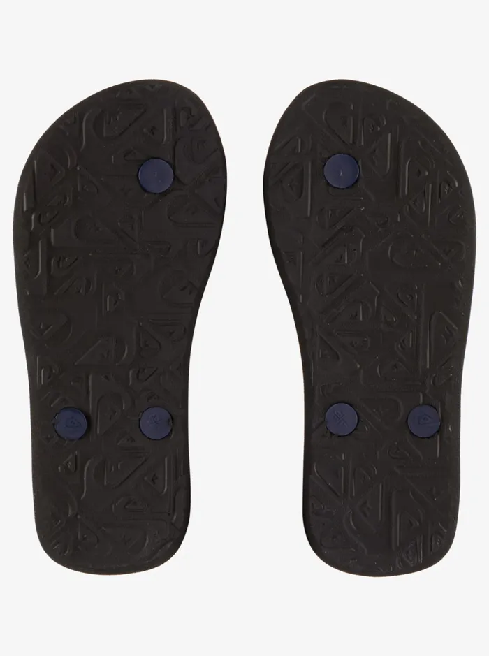 Boys Quiksilver Sandals Boy039s 816 Molokai FlipFlops Bluebluewhite