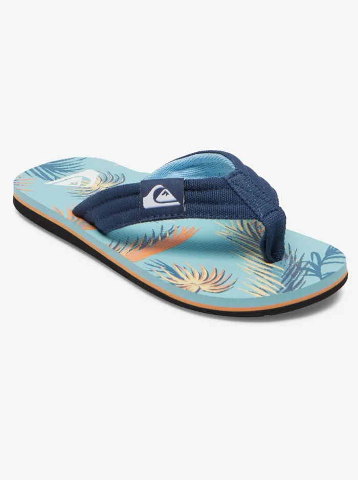 Boys Quiksilver Sandals Boy039s 816 Molokai Layback Sandals Blue 2