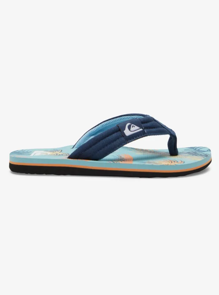 Boys Quiksilver Sandals Boy039s 816 Molokai Layback Sandals Blue 2