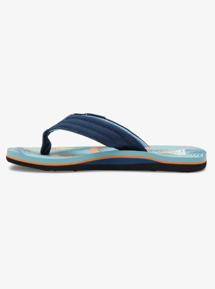Boys Quiksilver Sandals Boy039s 816 Molokai Layback Sandals Blue 2