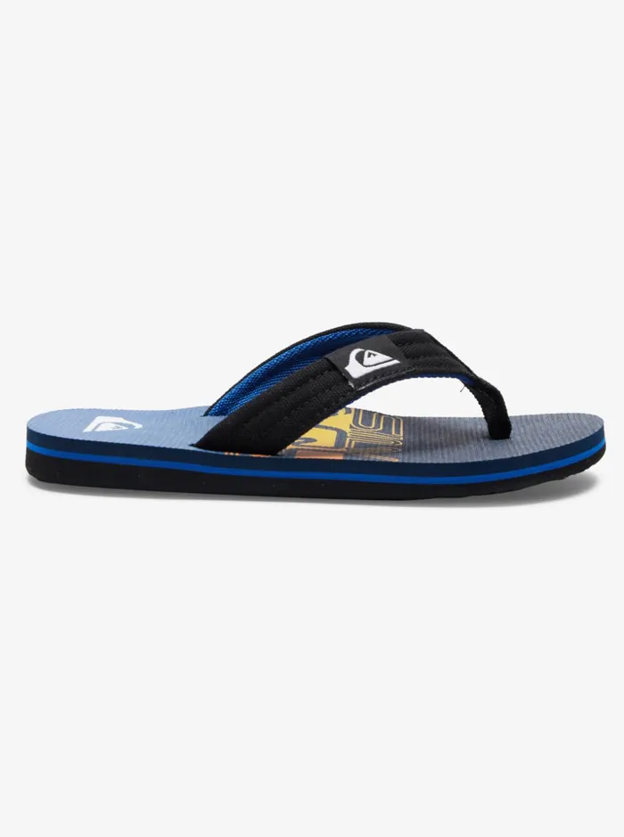 Boys Quiksilver Sandals Boy039s 816 Molokai Layback Sandals Blue 6 Boys Quiksilver Sandals Boy039s 816 Molokai Layback Sandals Blue 6