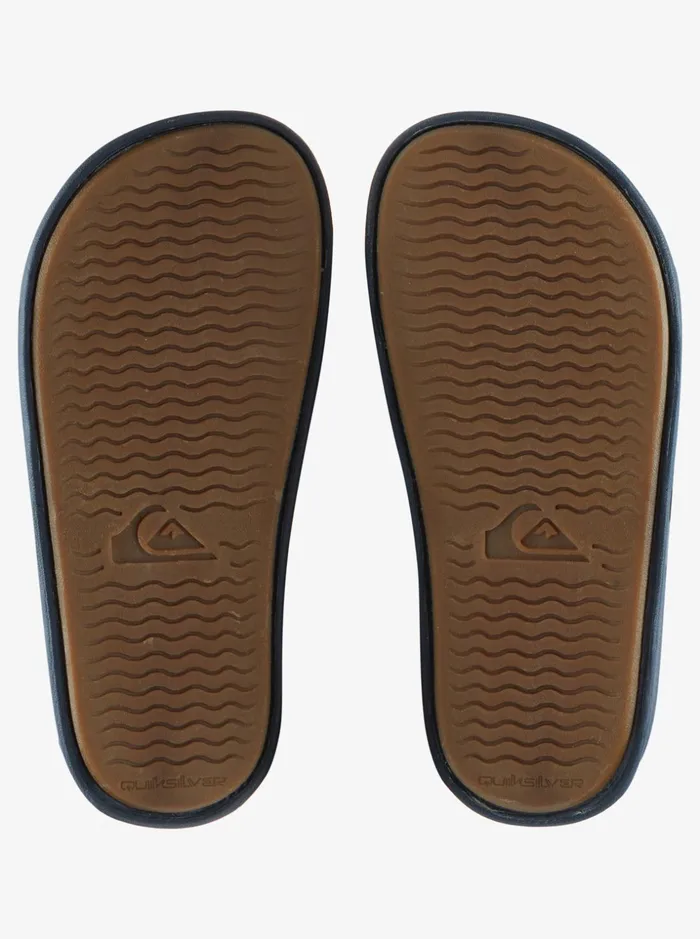Boys Quiksilver Sandals Boy039s 816 Rivi Wordmark Slide Sandals Blue 2 Boys Quiksilver Sandals Boy039s 816 Rivi Wordmark Slide Sandals Blue 2