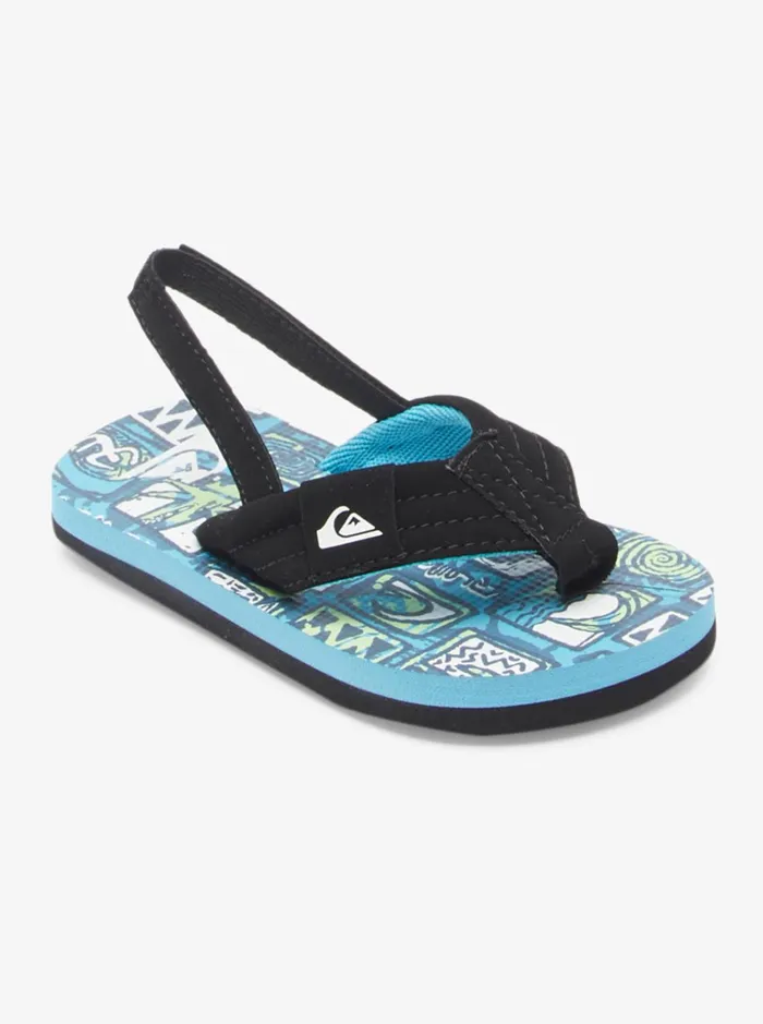 Boys Quiksilver Sandals Toddler039s Molokai Layback Sandals Blue 4