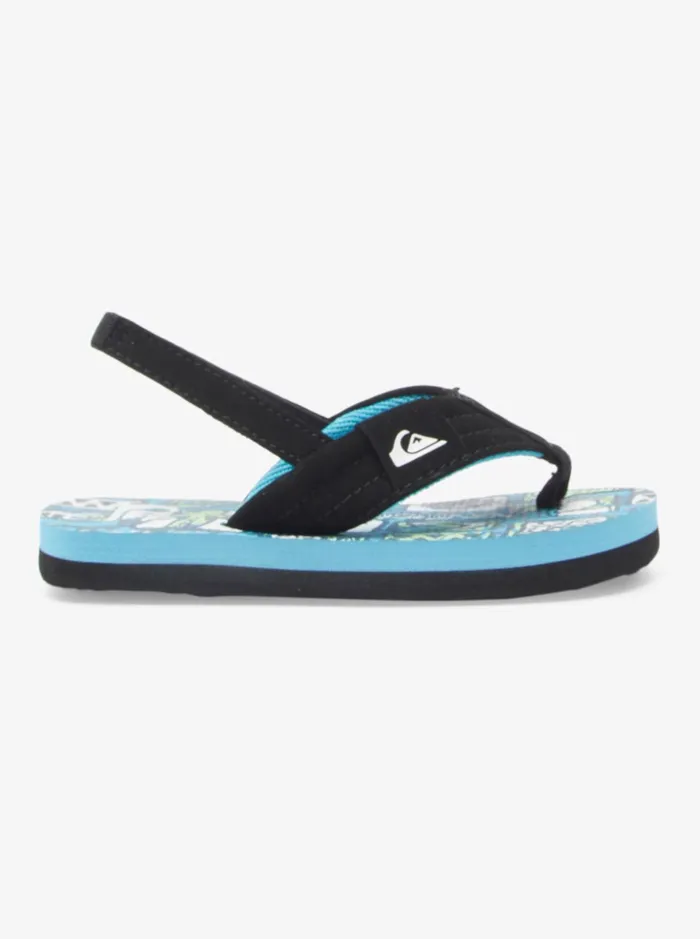 Boys Quiksilver Sandals Toddler039s Molokai Layback Sandals Blue 4 Boys Quiksilver Sandals Toddler039s Molokai Layback Sandals Blue 4