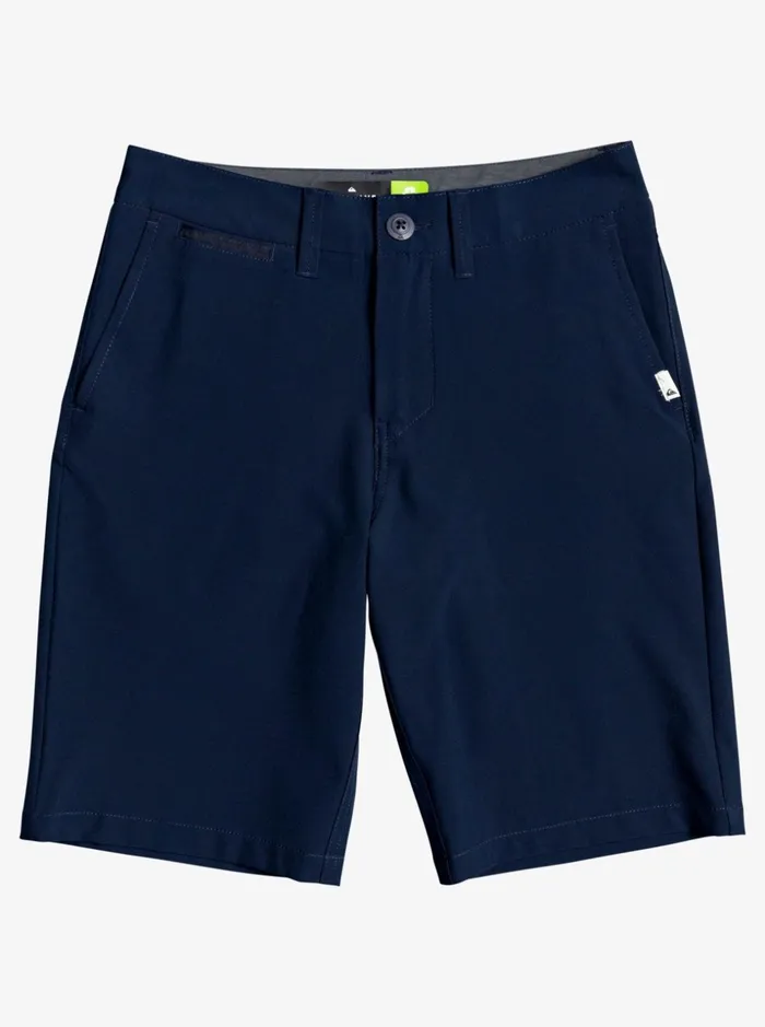 Boys Quiksilver Shorts Boy039s 816 Union Amphibian 19034 Hybrid Shorts Navy Blazer