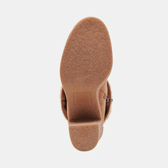 Caddie Plush Boots Praline Nubuck Women Dolce Vita Boots and Booties