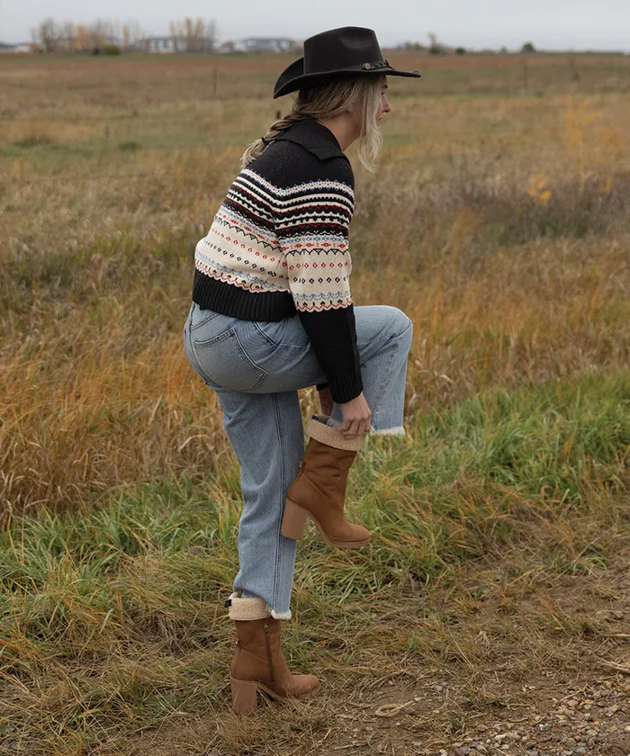 Caddie Plush Boots Praline Nubuck Women Dolce Vita Boots and Booties