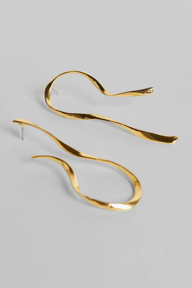 Caleb Drop Earrings In Gold Women Showpo Earrings