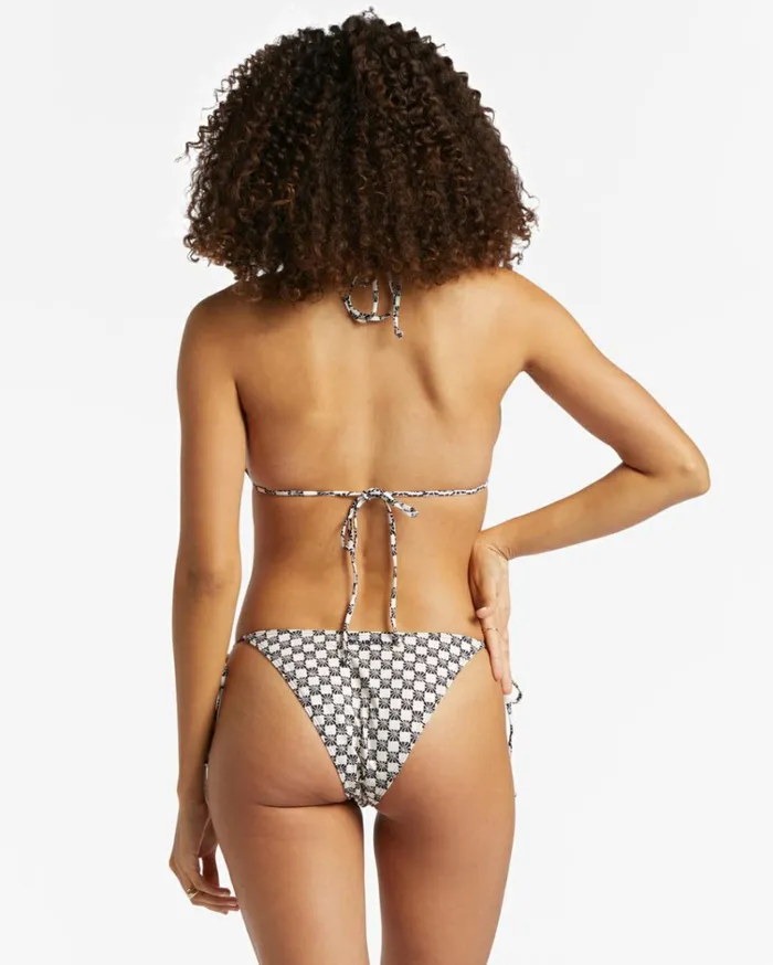 Cast A Spell Tie Side Hike Bikini Bottoms Black Pebble Women Billabong Bikinis