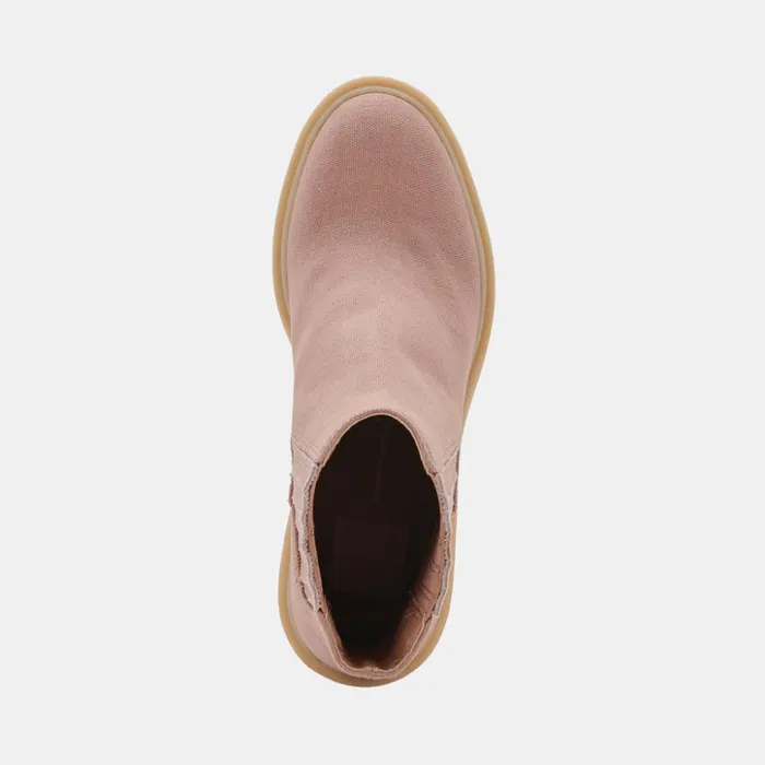 Caster Booties Cafe Canvas Women Dolce Vita Boots and Booties